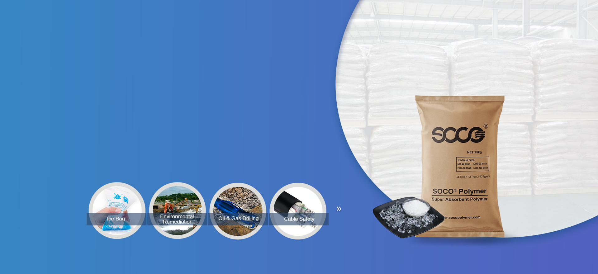 qualité Polyacrylate de sodium usine