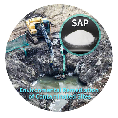 Polvere polimerica assorbente per urina antibatterica (CAS 9003-04-7)