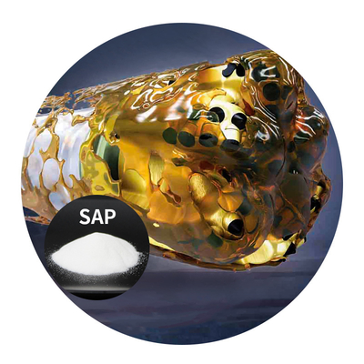 Bom preço Polímero absorvente de óleo de ação rápida com função de separação de água. on-line