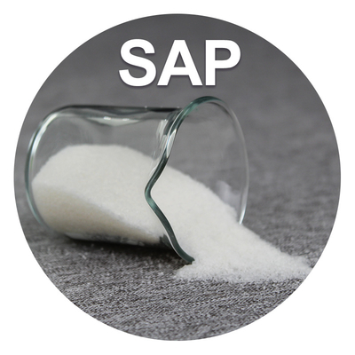 Dobra cena. Polimer poliakrylanu sodu superabsorbent SAP do wkładów chłodzących w Internecie