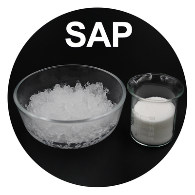 Goede prijs Industriële natriumpolyacrylaat SAP superabsorberend polymeer online