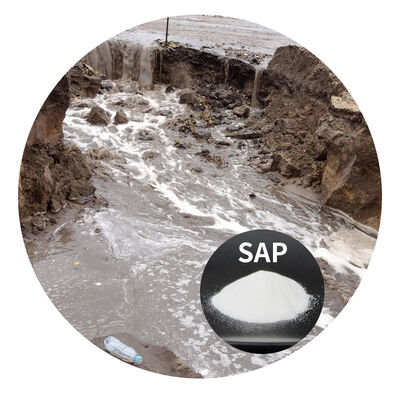 Giá tốt. Polymer siêu hấp thụ công nghiệp an toàn để hấp thụ chất lỏng nhanh và hình thành gel ổn định trong xử lý bùn trực tuyến