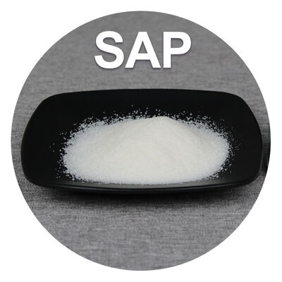 Goede prijs Industriële natriumpolyacrylaat SAP superabsorberend polymeer met verstelbare absorptie, hoge gelsterkte en niet-ontvlambare eigenschappen online