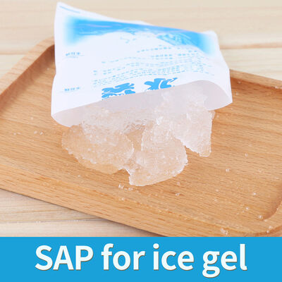 Bon prix Sac de glace en polyacrylate de sodium durable avec une forte capacité d'absorption d'eau et une capacité de refroidissement prolongée en ligne